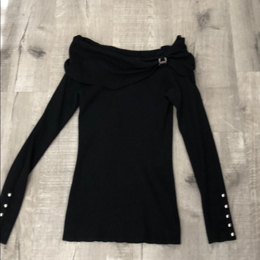 White House Black Market Off Shoulder Sweater